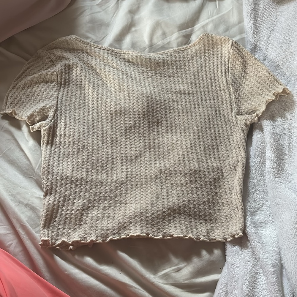 Beige Crop top - Picture 2 of 3
